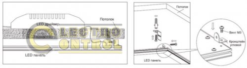 LED-драйвер ДВ 36,300mA, для світильників 36Вт-25мм