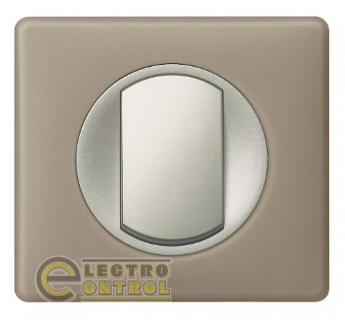 Рамка Legrand 66721 Celiane 1 пост Грей перкаль