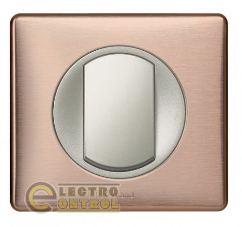 Рамка Legrand 68991 Celiane 1 пост Мідь