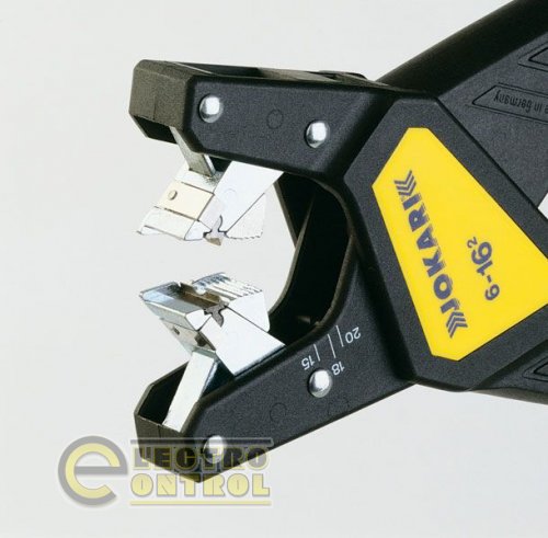 Клещи для снятия изоляции  JOKARI    6-16 JK  6 - 16 мм&#178; | AWG 10 - 5
