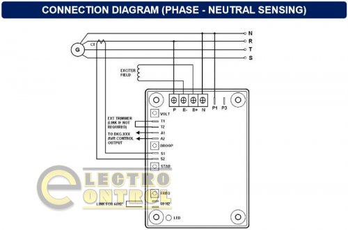 DATAKOM AVR-40 Регулятор напряжения генератора переменного тока