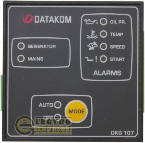 DATAKOM DKG-107 Контролер автоматичного керування генератором і введення резерву