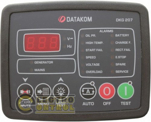 DATAKOM DKG-207 Контролер автоматичного керування генератором і введення резерву