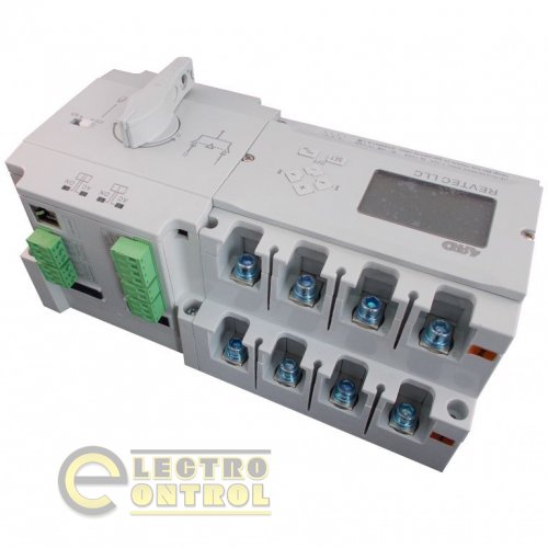 4PRO ATS-125A-4P-di Интел.устройство автоматического ввода резерва (АВР), 4 пол., 125A, 230/400V, 50/60Гц, 1-3 фазы