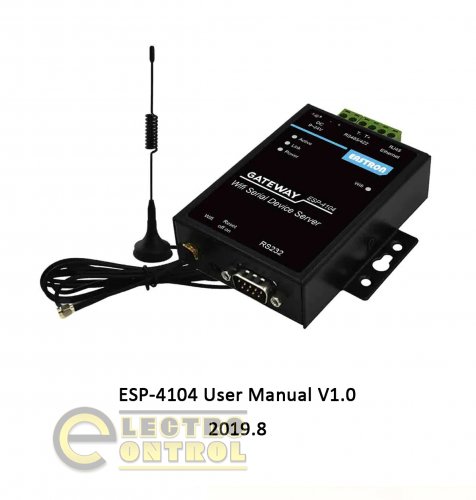 ESP-4104 сервер приборов WIFI / Ethernet и RS232 / 485/422