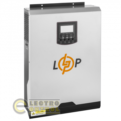 Гібридний сонячний інвертор (ДБЖ) LogicPower LPW-HY-3522-3500VA (3500Вт) 24V 100A MPPT 120-450V