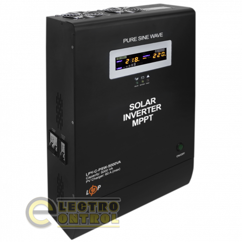 Сонячний інвертор (ДБЖ) LogicPower LPY-C-PSW-5000VA (3500W) MPPT48V