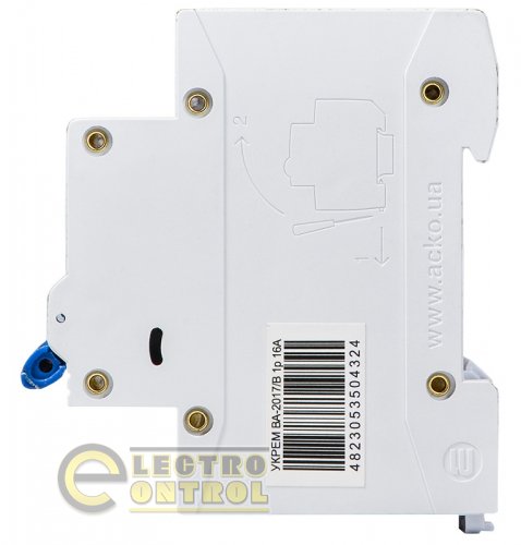 Автоматичний вимикач УКРЕМ ВА-2017/B 1р 25А АСКО