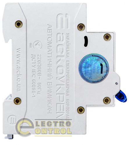 Автоматический выключатель Аско-Укрем A0010170083 ВА-2017 D 1р 4А