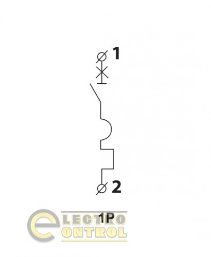 Модульный автоматический выключатель Аско-Укрем A0010210003 UTrust 1р 3А B 6kА