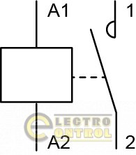 Модульний контактор MK-N 1P 20A 1NO 220V