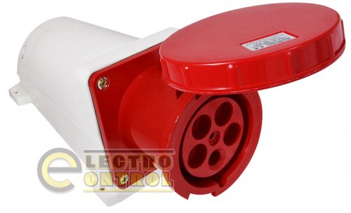 Розетка Аско-Укрем A0080040011 (гніздо) стаціонарна ГC 125А/5 3Р+N+РЕ (145)