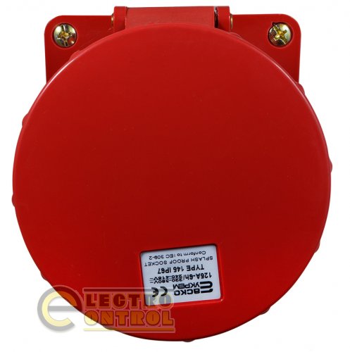 Розетка Аско-Укрем A0080040011 (гніздо) стаціонарна ГC 125А/5 3Р+N+РЕ (145)