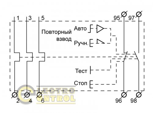 Реле Аско-Укрем A0040060013 PT 1321 (LR2-D1321)