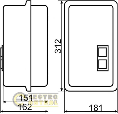 Пускач в корпусі Аско-Укрем A0040040009 ПМК 80 (LE1-D80)