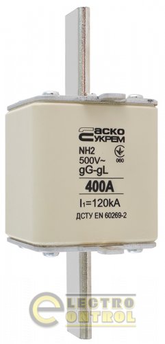 Предохранитель Аско-Укрем A0050010037 ножевой с плавкой вставкой NH2 400A gG