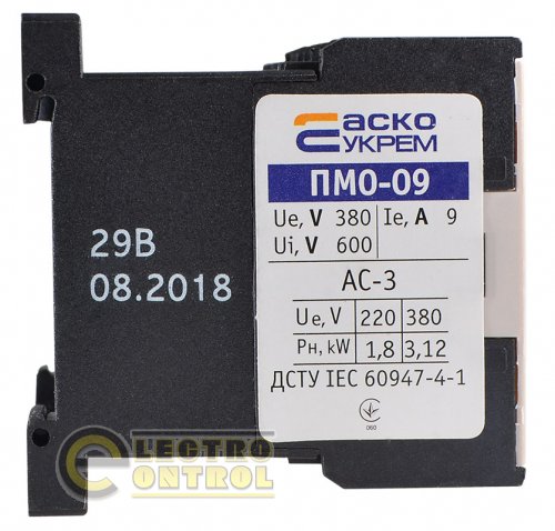 Пускатель Аско-Укрем A0040010039 ПМ 0-09-10 M7 230B (LC1-K0910)