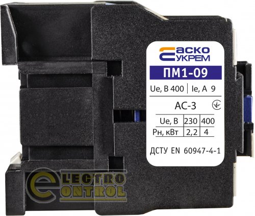 Пускатель Аско-Укрем A0040010112 ПМ 1-09-01 B7 24B (LC1-D0901)