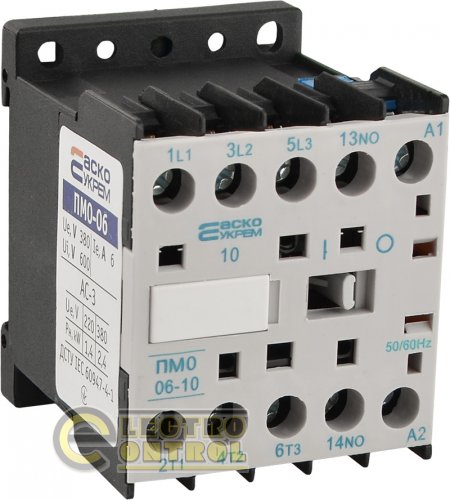 Пускатель Аско-Укрем A0040010129 ПМ 0-06-10 B7 24В (LC1-K0610)