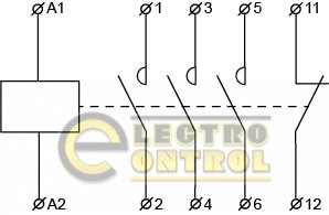 Пускатель Аско-Укрем A0040010134 ПМ 0-16-01 B7 24В (LC1-K1601)