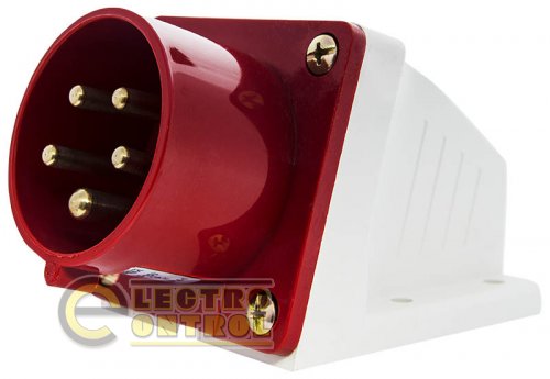 Вилка Аско-Укрем A0080060003 стационарная ВС 16А/5 3Р+N+РЕ (515)