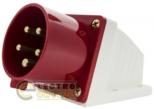 Вилка Аско-Укрем A0080060006 стационарная ВС 32А/5 3Р+N+РЕ (525)