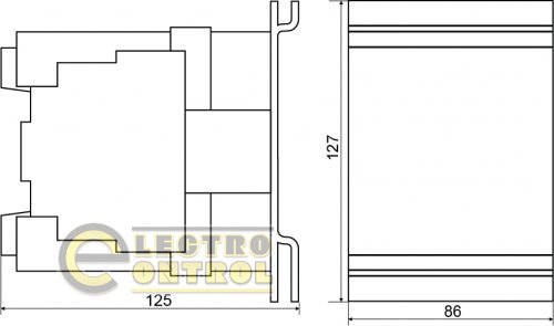 Пускатель Аско-Укрем A0040010056 ПМ 4-95 M7 230B (LC1-D9511)
