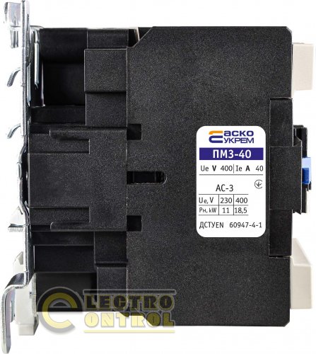 Пускатель Аско-Укрем A0040010067 ПМ 3-40 F7 110B (LC1-D4011)