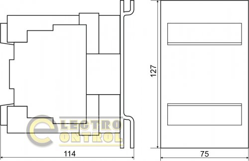 Пускатель Аско-Укрем A0040010067 ПМ 3-40 F7 110B (LC1-D4011)