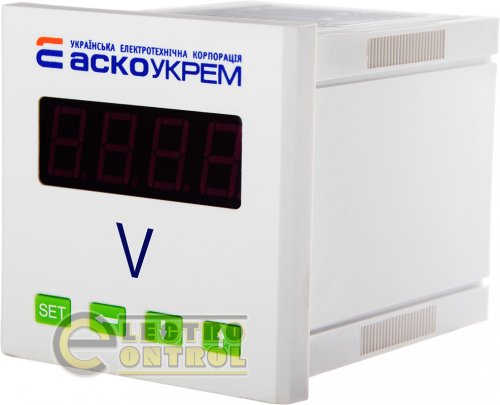 Вольтметр Аско-Укрем A0190010120 цифровой 600В 80х80 ЦВ-8 AС