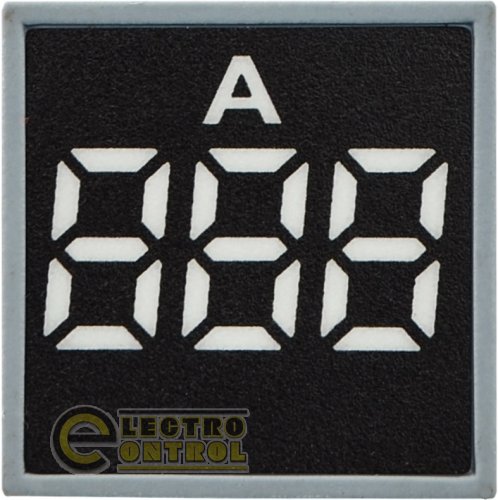 Квадратный цифровой измеритель тока Аско-Укрем A0190010037 ED16-22FAD 0-100A белый