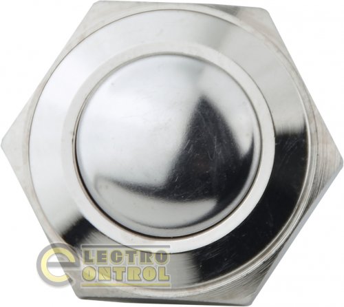 Кнопка Аско-Укрем A0140010087 TY 16-231P Pcb металлическая выпуклая (соединение под пайку) 1NO