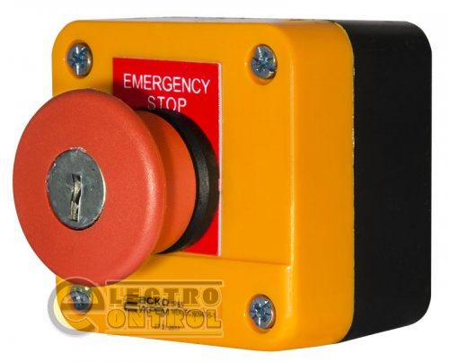 Пост Аско-Укрем A0140020043 XAL-J184 одноместный "Аварійний Стоп"