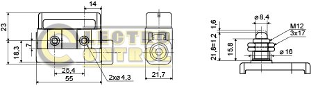 Мікровимикач Аско-Укрем A0050040011 D4MC-5000