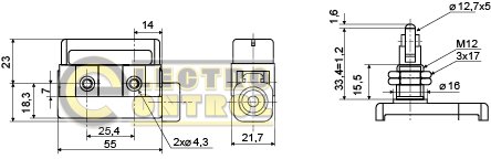 Микровыключатель Аско-Укрем A0050040012 D4MC-5040