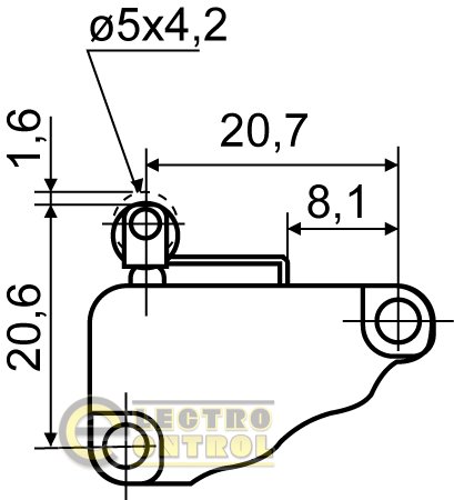 Микровыключатель Аско-Укрем A0050040019 V-15-51C25