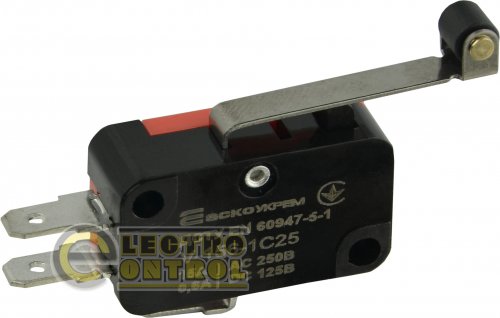 Микровыключатель Аско-Укрем A0050040020 V-15-61C25