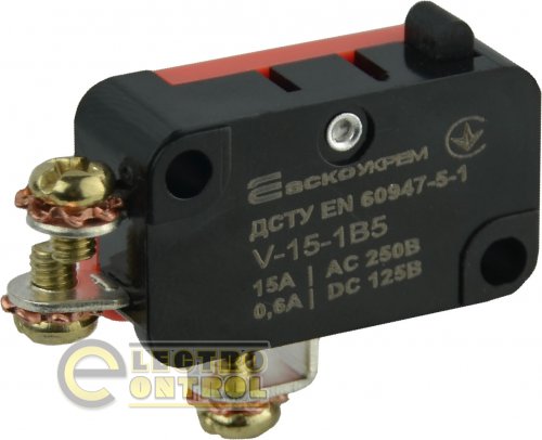 Микровыключатель Аско-Укрем A0050040022 V-15-1B5