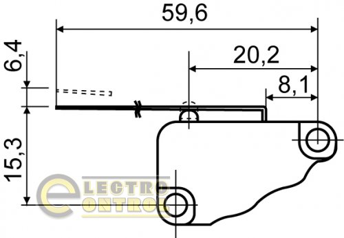 Микровыключатель Аско-Укрем A0050040023 V-15-31C25