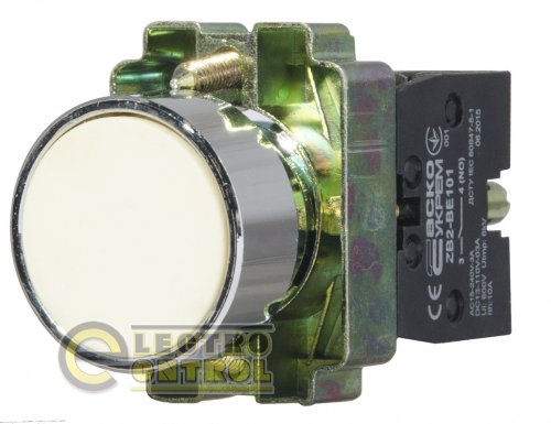 Кнопка Аско-Укрем A0140010061 XB2-BA11 "Старт" белая