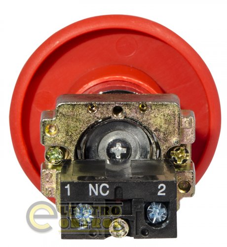 Кнопка Аско-Укрем A0140010083 XB2-BS642 безпеки повернення поворотом d60mm