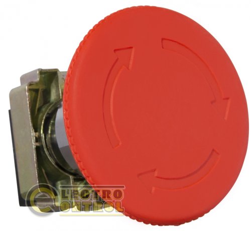 Кнопка Аско-Укрем A0140010083 XB2-BS642 безпеки повернення поворотом d60mm