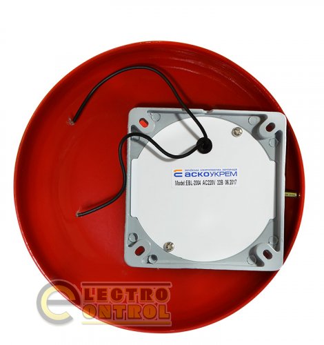 Колокольчик Аско-Укрем A0160020007 EBL-2004 (CB-8) красный