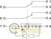 Реле Аско-Укрем A0090070001 LY2 (АС 24 V)