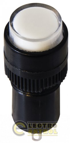 Сигнальна арматура Аско-Укрем A0140030175 AD22E-10DS біла 220V АC