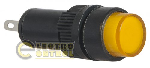 Сигнальна арматура Аско-Укрем A0140030178 AD22E-10DS жовта 24V АC/DC