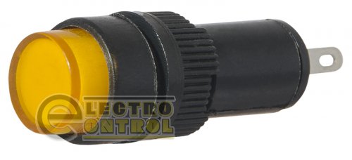 Сигнальна арматура Аско-Укрем A0140030178 AD22E-10DS жовта 24V АC/DC