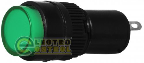 Сигнальная арматура Аско-Укрем A0140030179 AD22E-10DS зелёная 220V АC
