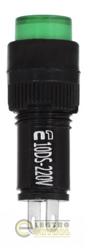 Сигнальная арматура Аско-Укрем A0140030179 AD22E-10DS зелёная 220V АC