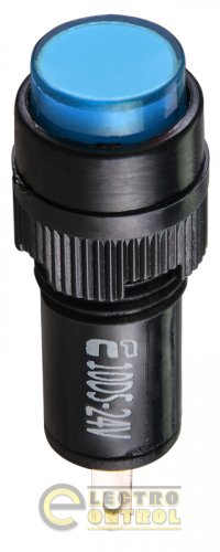 Сигнальная арматура Аско-Укрем A0140030184 AD22E-10DS синяя 24V АC/DC